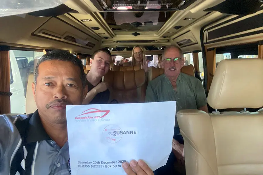 Private VIP Van Interior Phuket